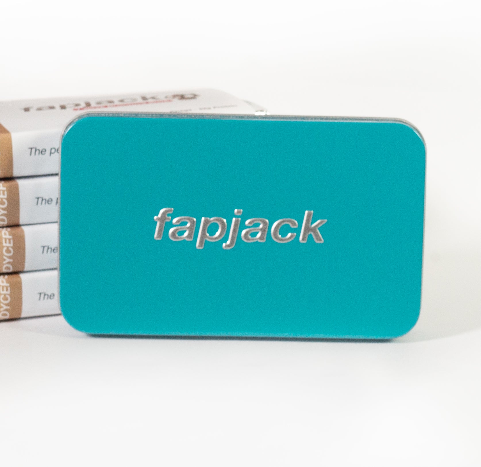 f•jacks Brainfood Starter Kit with teal tin