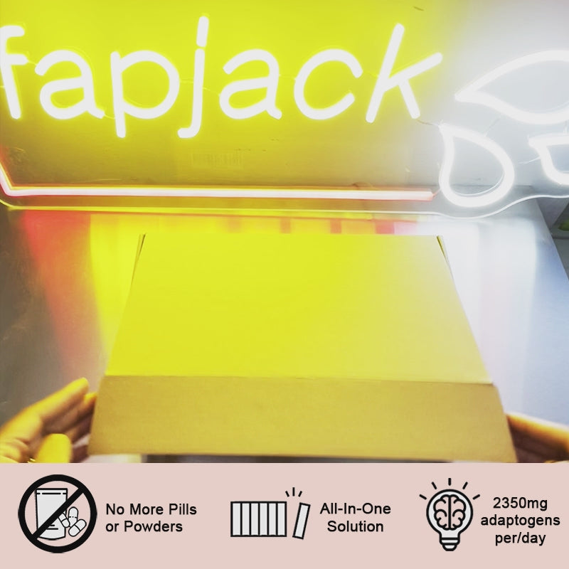 Box of f•jacks Boosting Bar: nootropic bars for focus energy and stamina